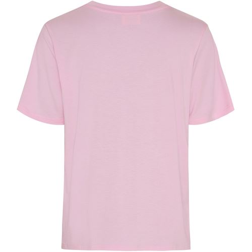 Toppar - Gritt v-neck t-shirt – Pink